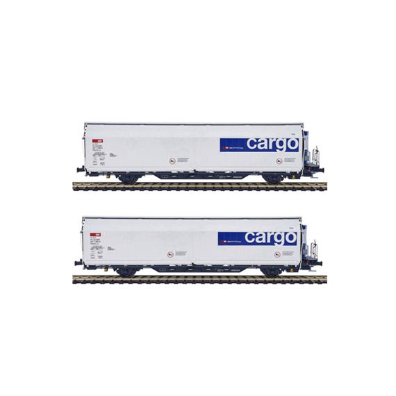 Mabar 86511 SBB Cargo Kühlwagenset- 2.tlg. Hbbills-uy, Wagen-Nr. 111/057 - N (1:160)