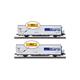 Mabar 86512 SBB Cargo Kühlwagenset- 2.tlg. Hbbills-uy, Wagen-Nr. 078/116 - N (1:160)