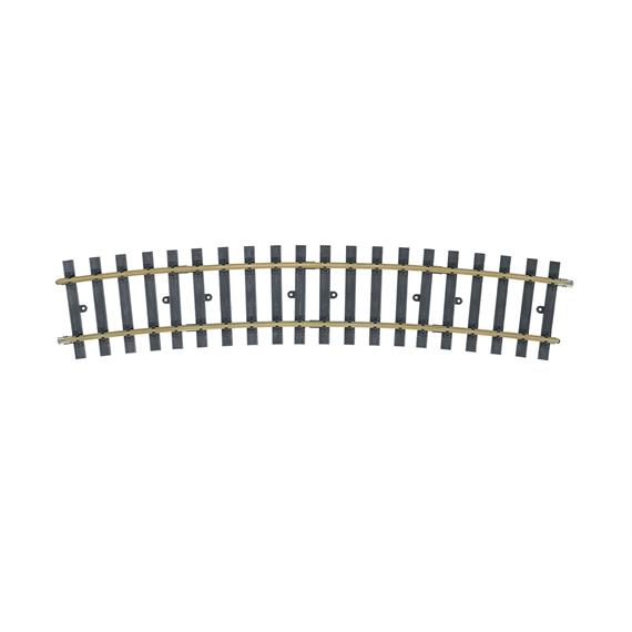 Märklin 1 59074 gebogenes Gleis, Radius 1.550 mm. 15°. (H1100)