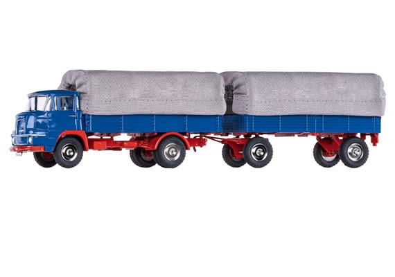 Märklin 18040 Krupp Frontlenker LKW mit Anhänger und Planenaufbauten - ca. 1:45