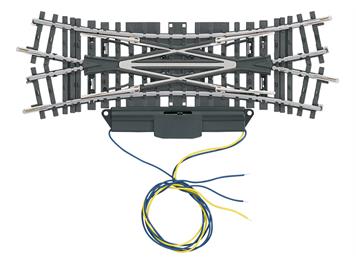 Märklin 2260 K-Gleis Doppelte Kreuzungsweiche Länge 168,9 mm - H0 (1:87)