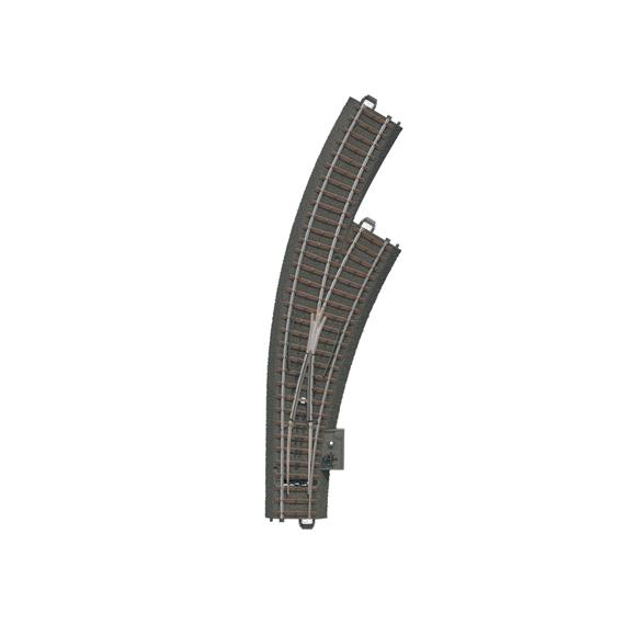 Märklin 24672 C-Gleis Bogenweiche rechts R1 = 360 mm, 30° - H0 (1:87)