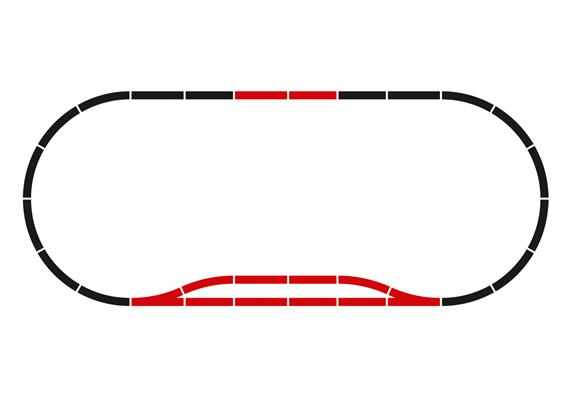 Märklin 24902 Start up - C-Gleis-Ergänzungspackung C2 - H0 (1:87) | Bild 2