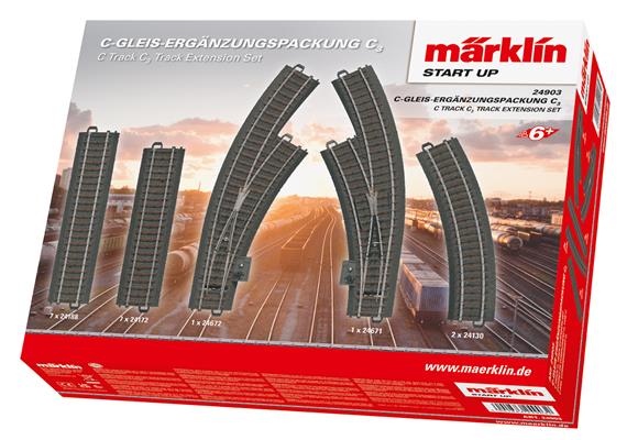Märklin 24903 Start up - C-Gleis-Ergänzungspackung C3 - H0 (1:87) | Bild 1