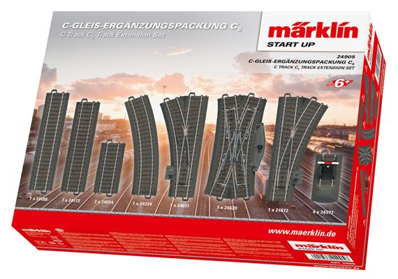 Märklin 24905 Start up - C-Gleis-Ergänzungspackung C5 - H0 (1:87) | Bild 1