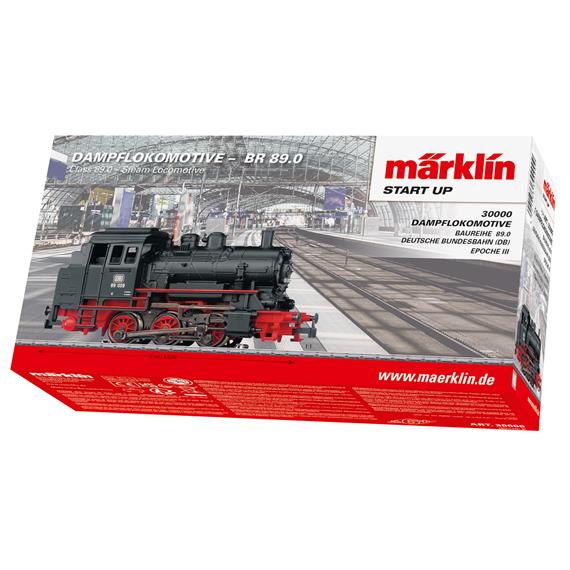 Märklin 30000 Märklin Start up - Tenderlokomotive Baureihe 89.0, AC 3L, digital mfx - H0