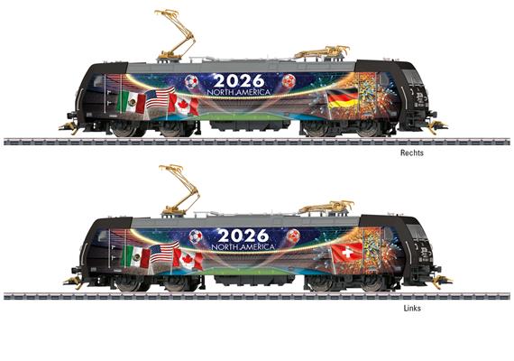 Märklin 36026 E-Lok BR 185.2 North America 2026, AC 3L, digital mfx mit Sound - H0 (1:87)