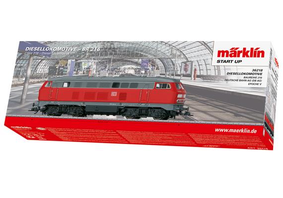 Märklin 36218 Start up - Diesellokomotive BR 216, AC 3L, digital mfx/MM/DCC - H0 (1:87) | Bild 1