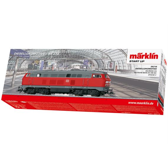 Märklin 36218 Start up - Diesellokomotive BR 216, AC 3L, digital mfx/MM/DCC - H0 (1:87)