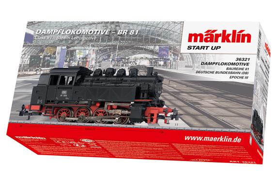 Märklin 36321 Start up - Tenderlokomotive BR 81 DB, AC 3L, digital mfx - H0 (1:87) | Bild 1