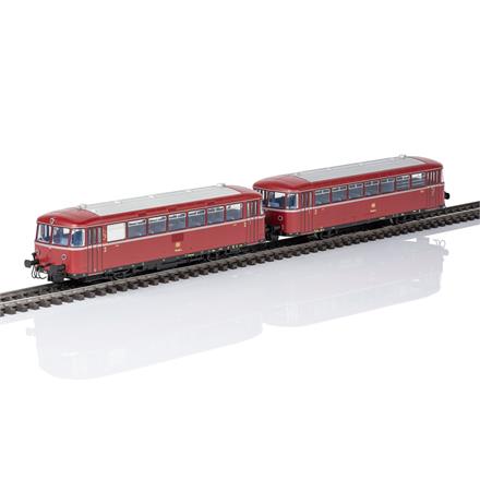 Märklin 38980 Schienenbus mit Steuerwagen Baureihe 798/998, AC 3L, mfx+/MM/DCC/Sound - H0