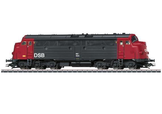 Märklin 39688 Diesellok MV DSB, AC 3L, digital mfx+/MM/DCC/Sound - H0 (1:87)