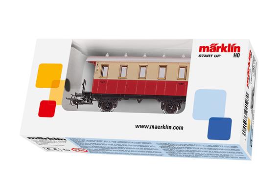 Märklin 4107 Start up - Personenwagen rot/beige - H0 (1:87) | Bild 3