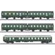 Märklin 41326 Zwei 3-achsige Umbauwagen-Paare und ein Steuerwagen der DB - H0 (1:87)