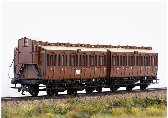 Märklin 42047 Drei 3-achsige Abteilwagen-Set KPEV, mit LED Innenbeleuchtung - H0 (1:87) | Bild 2