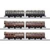 Märklin 42047 Drei 3-achsige Abteilwagen-Set KPEV, mit LED Innenbeleuchtung - H0 (1:87)