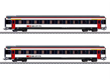 Märklin 42154 SBB Schnellzugwagen-Set EW IV A, 2-teilig - H0 (1:87)