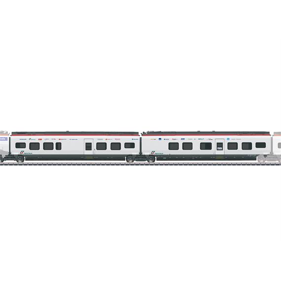 Märklin 43466 Ergänzungswagen-Set 1 zum SBB RABe 501 Giruno CH - IT - H0 (1:87)