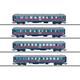 Märklin 43789 Schnellzugwagen-Set 4-teilig Inter-Regio-Zug der SJ - H0 (1:87)