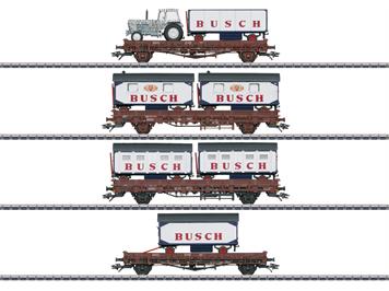 Märklin 45040 Vierer Güterwagen-Set Zirkus Busch - H0 (1:87)