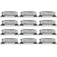 Märklin 45666 Hopper Car Set BNSF, zwölf Kohletransportwagen, AC 3L - H0