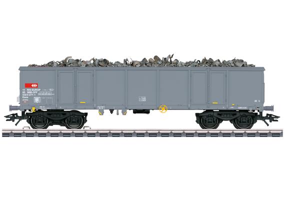 Märklin 46917 SBB offener Güterwagen Eaos mit rot blinkendem Schlusslicht - H0 (1:87) | Bild 1