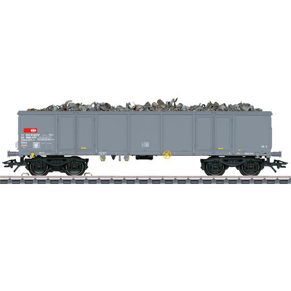 Märklin 46917 SBB offener Güterwagen Eaos mit rot blinkendem Schlusslicht - H0 (1:87)