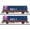 Märklin 46939 Rungenwagen-Set Kbs der der Nederlandse Spoorwegen NS - H0 (1:87)