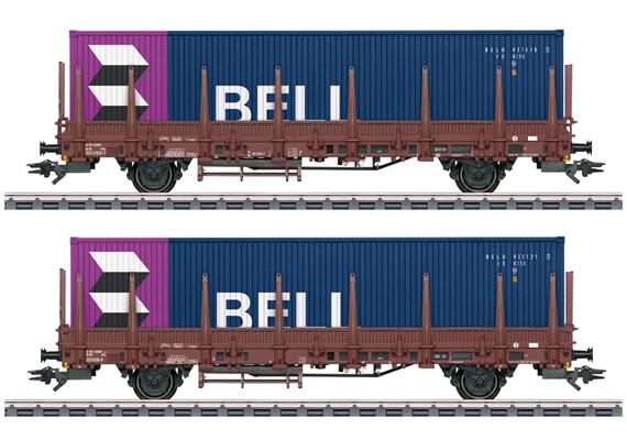 Märklin 46939 Rungenwagen-Set Kbs der der Nederlandse Spoorwegen NS - H0 (1:87)