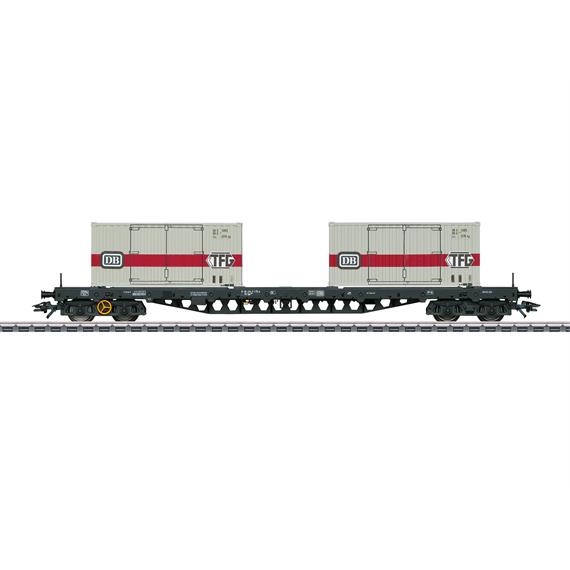 Märklin 47048 Tragwagen Sgs 693 für den kombinierten Ladungsverkehr der DB - H0 (1:87)