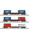 Märklin 47119 Drei Containerwagen der Belgischen Staatsbahnen (SNCB/NMBS) - H0 (1:87)