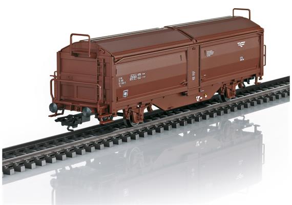 Märklin 47302 3 zweiachsige Schiebedach-/Schiebewandwagen der NSB - H0 (1:87) | Bild 2