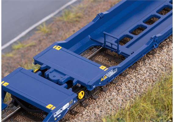 Märklin 47474 Doppel-Taschenwagen Sdggmrss der VTG AG, "Evergreen & Hyundai" - H0 (1:87) | Bild 3