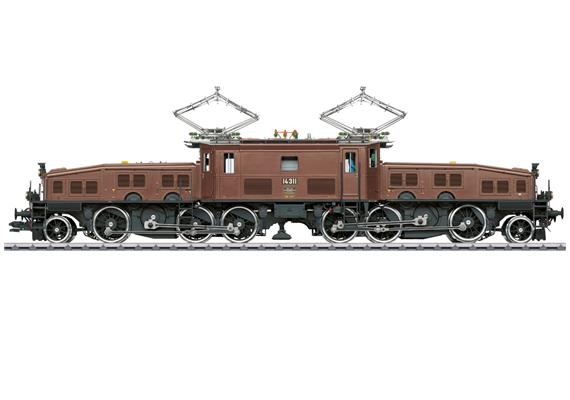 Märklin 55683 SBB Ce 6/8 III Krokodil in dunkelbraunen Farbgebung, mfx/Sound - Spur 1