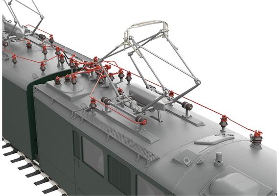 Märklin 55814 SBB-E-Lok Serie Ae 8/14 Nr. 11852 "Landi-Lok", digital mfx/Sound - Spur 1 | Bild 5