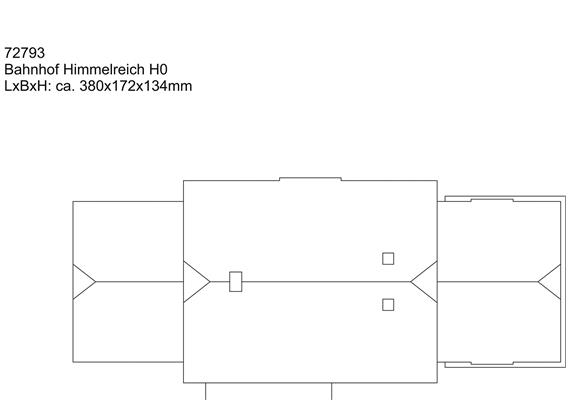Märklin 72793 Bausatz Bahnhof Himmelreich HO | Bild 2