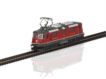 Märklin 88594 SBB Elektrolokomotive Re 4/4 II rot mit einem Stromabnehmer - Z (1:220)