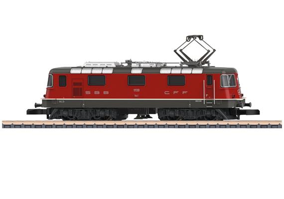 Märklin 88594 SBB Elektrolokomotive Re 4/4 II rot mit einem Stromabnehmer - Z (1:220) | Bild 2