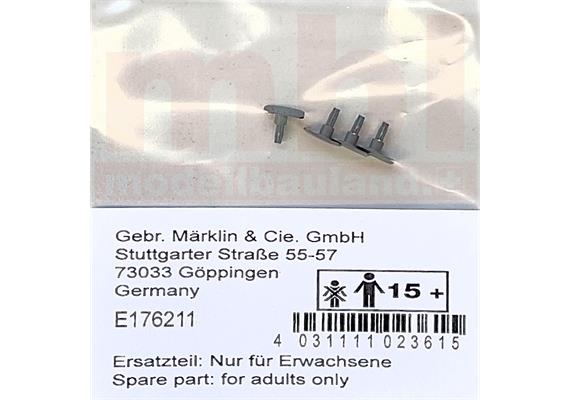 Märklin E176211 Puffer-Set, 4 Stück - H0 (1:87)