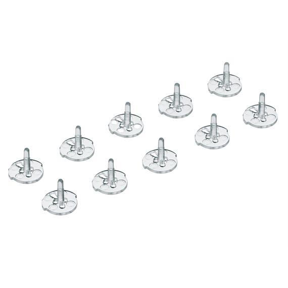 Märklin E203871 Lichtkörper für C-Gleis Weichenlaterne (Drehteller), 10 Stück - H0