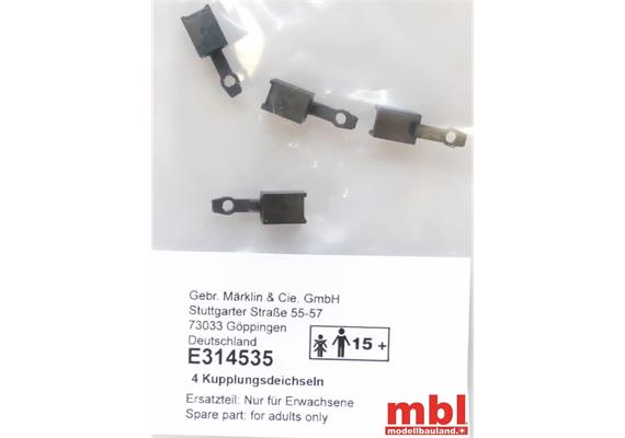Märklin E314535 Kupplungsaufnahme, 4 Stück, H0
