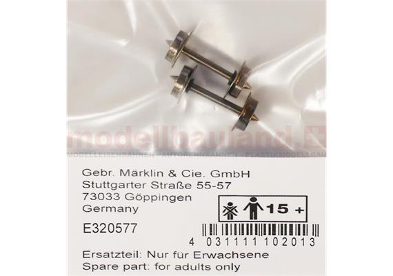 Märklin E320577 RP25 - Radsatz DC 2L, 2 Stück - H0 (1:87) | Bild 5
