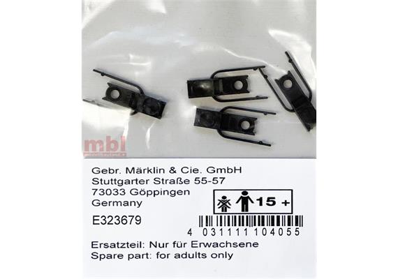 Märklin E323679 Kupplungsadapter/Kupplungsdeichsel, 4 Stück - H0 (1:87)