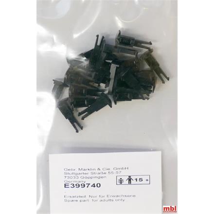 Märklin E399740 Kupplungshaken, 20 Stück - H0 (1:87)