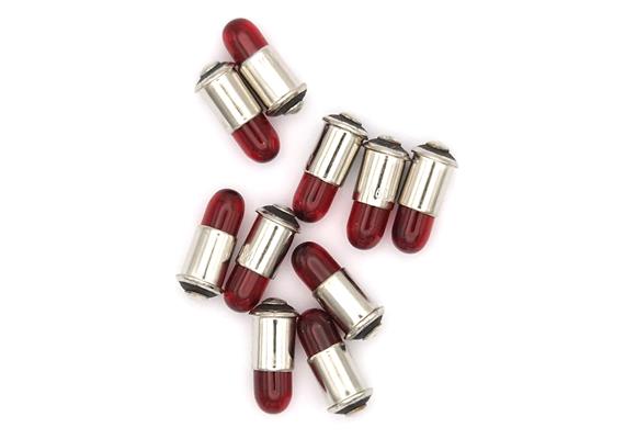 Märklin E600010 Glühlampe rot, 19V, Stecksockel, 10 Stück - H0 (1:87) | Bild 1