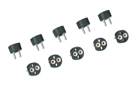 Märklin E604180 Steckfassung F 2, 10 Stück - H0 (1:87)