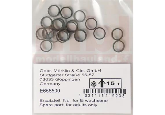 Märklin E656500 Haftreifen für TGV, Giruno, 7,0, 20 Stück - H0 (1:87) | Bild 1