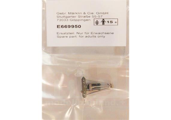 Märklin E669950 Stromabnehmer für Re 4/4II, H0