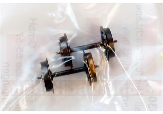 Märklin E700530 Hamo Radsatz mit Zapfenlager, 2 Stück - H0 (1:87)