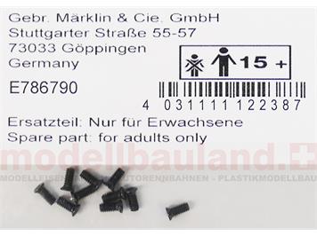 Märklin E786790 Senkschraube M2 x 4,6 mm, 10 Stück